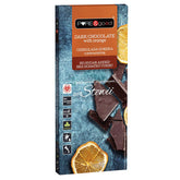 Cokelat pahit dengan almond tanpa tambahan gula 75 g PURE & GOOD